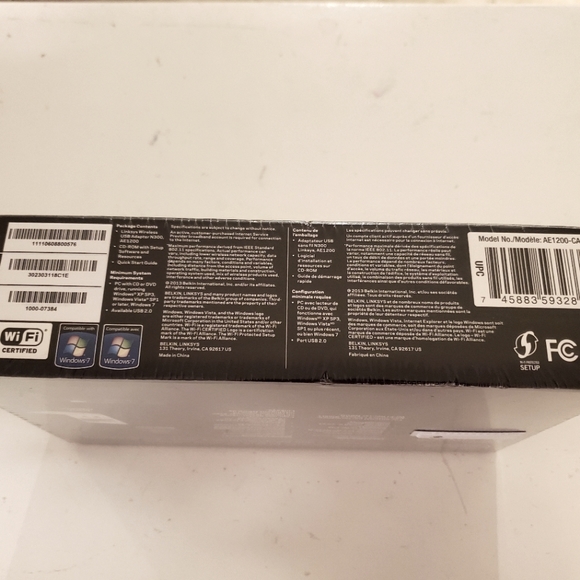 NIB Linksys AE1200 N300 Wireless USB Adapter - Picture 2 of 4